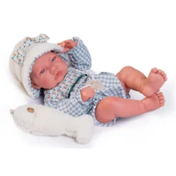 Muñecas Antonio Juan Munecas Y Peluches*Muneca Recien Nacido Con Pez De Borreguillo Munecas Antonio Juan