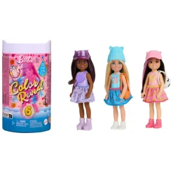 Barbie Munecas Y Peluches*Muneca Revela Colores Con Agua Chelsea Color Reveal Deporte Modelos Surtidos