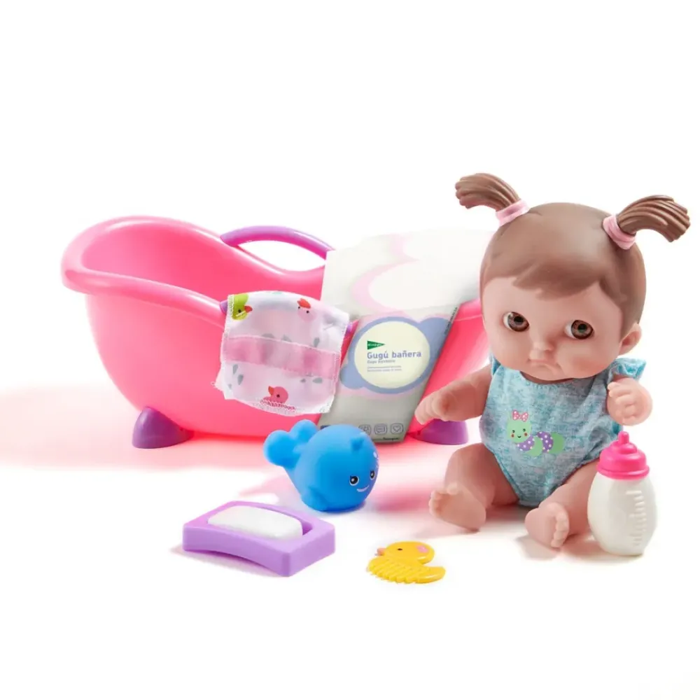 El Corte Inglés Munecas Y Peluches*Muneco Con Banera Y Accesorios Baby Gugu El Corte Ingles