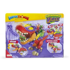 Superthings Muñecos Articulados*Muneco De Juguete Superdino V-Rex Rescue Force