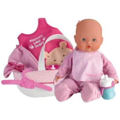 Nenuco Munecas Y Peluches*Muneco Baby Con Canastilla Cotton Line
