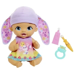 My Garden Baby Munecas Y Peluches* Conejito Dientes Limpios Lavanda Muneco De Juguete Con Cepillo De Dientes Y Accesorios