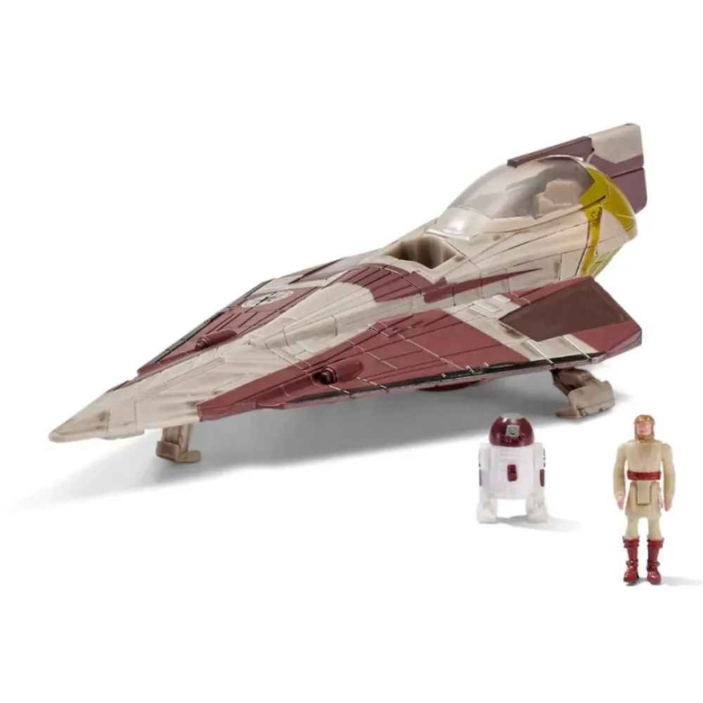 Bizak Muñecos Articulados*Nave Delta 7B Jedi Starfighter Y Figura