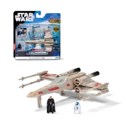 Bizak Muñecos Articulados*Nave X-Wing Batalla Y Figura Star Wars