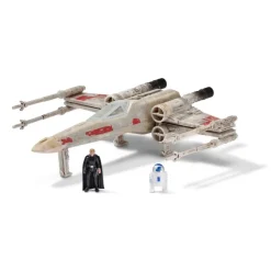 Bizak Muñecos Articulados*Nave X-Wing Batalla Y Figura Star Wars