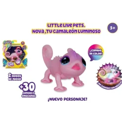 Little Live Pets Munecas Y Peluches*Nova, Tu Camaleona Luminosa