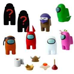 Bizak Muñecos Articulados*Pack 8 En Caja Deluxe Among Us