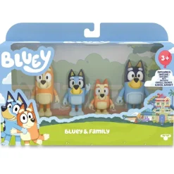 Bluey Preescolar*Pack 4 Figuras