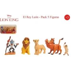 Famosa Preescolar*Pack 5 Figuras Rey Leon