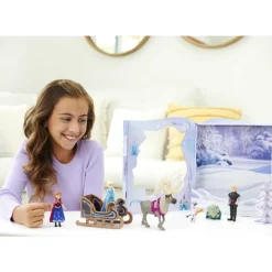 Mattel Munecas Y Peluches*Pack 6 Munecas Disney Frozen Minis