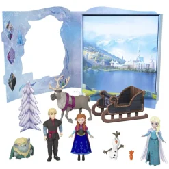 Mattel Munecas Y Peluches*Pack 6 Munecas Disney Frozen Minis