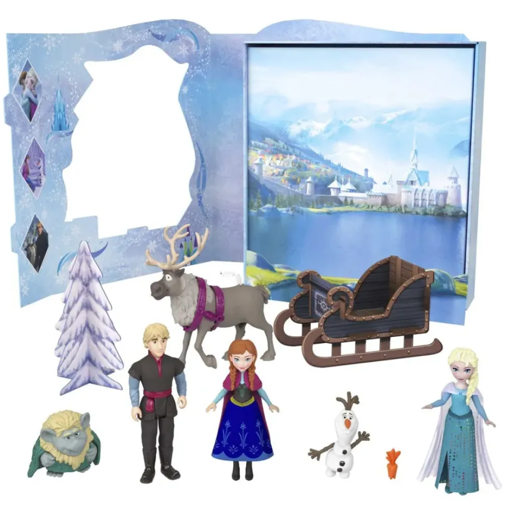 Mattel Munecas Y Peluches*Pack 6 Munecas Disney Frozen Minis