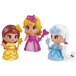 Pinypon Munecas Y Peluches*Pack 3 Princesas Famosa