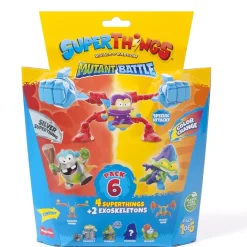 Superthings Electrónicos*Pack 6 Mutant Battle