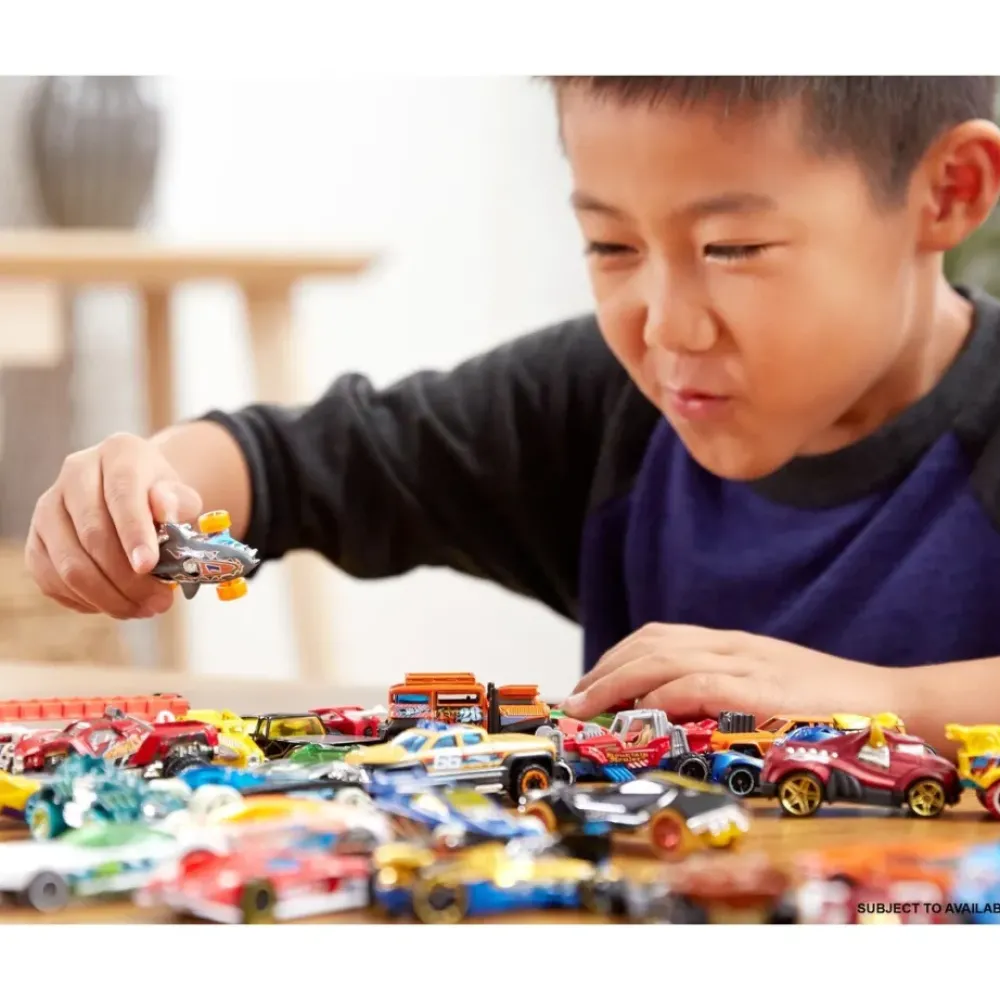 Hot Wheels Coches, Circuitos Y Radiocontrol*Pack De 20 Vehiculos Coches De Juguetes