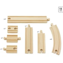 BRIO Preescolar*Pack De Ampliacion De Vias Basico