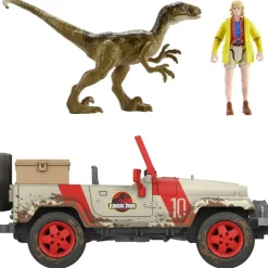 Jurassic World Muñecos Articulados*Pack De Rescate Dr. Ellie Sattler