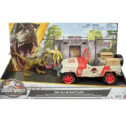 Jurassic World Muñecos Articulados*Pack De Rescate Dr. Ellie Sattler