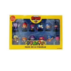 Bizak Muñecos Articulados*Pack Deluxe 12 Figuras Coleccionables De Juguete De Personajes Del Videojuego Brawl Stars