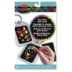 Melissa & Doug Preescolar*Pack Llaveros Scratch Art