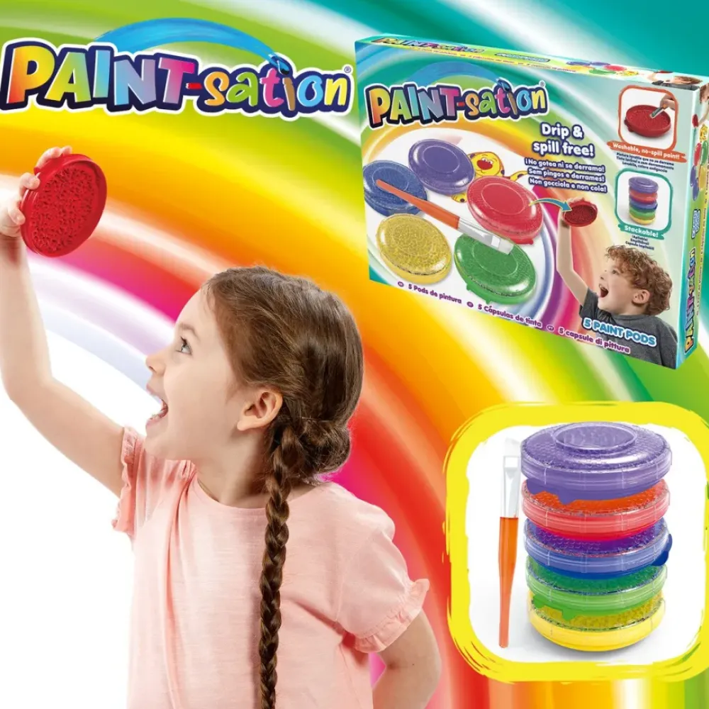 Goliath Games Juegos Educativos*Paint-Sation 5 Colores