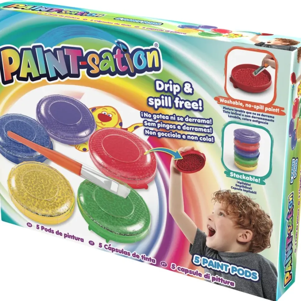 Goliath Games Juegos Educativos*Paint-Sation 5 Colores