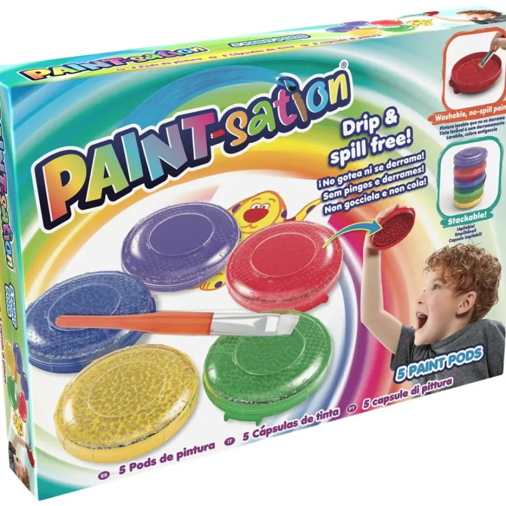 Goliath Games Juegos Educativos*Paint-Sation 5 Colores
