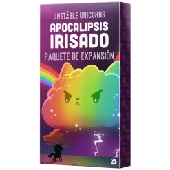 Asmodee Juegos De Mesa*Paquete De Expansion Cartas Unstable Unicorns Apocalipsis Irisado