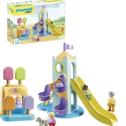 Playmobil Muñecos Articulados*Parque Infantil Aventura 1.2.3