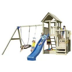 MASGAMES Casitas Y Parques*Parque Infantil Penthouse Xl Con Columpio Doble