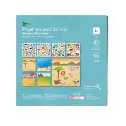 El Corte Inglés Juegos Educativos*Pegatinas Para Decorar Mundos Fantasticos El Corte Inglges