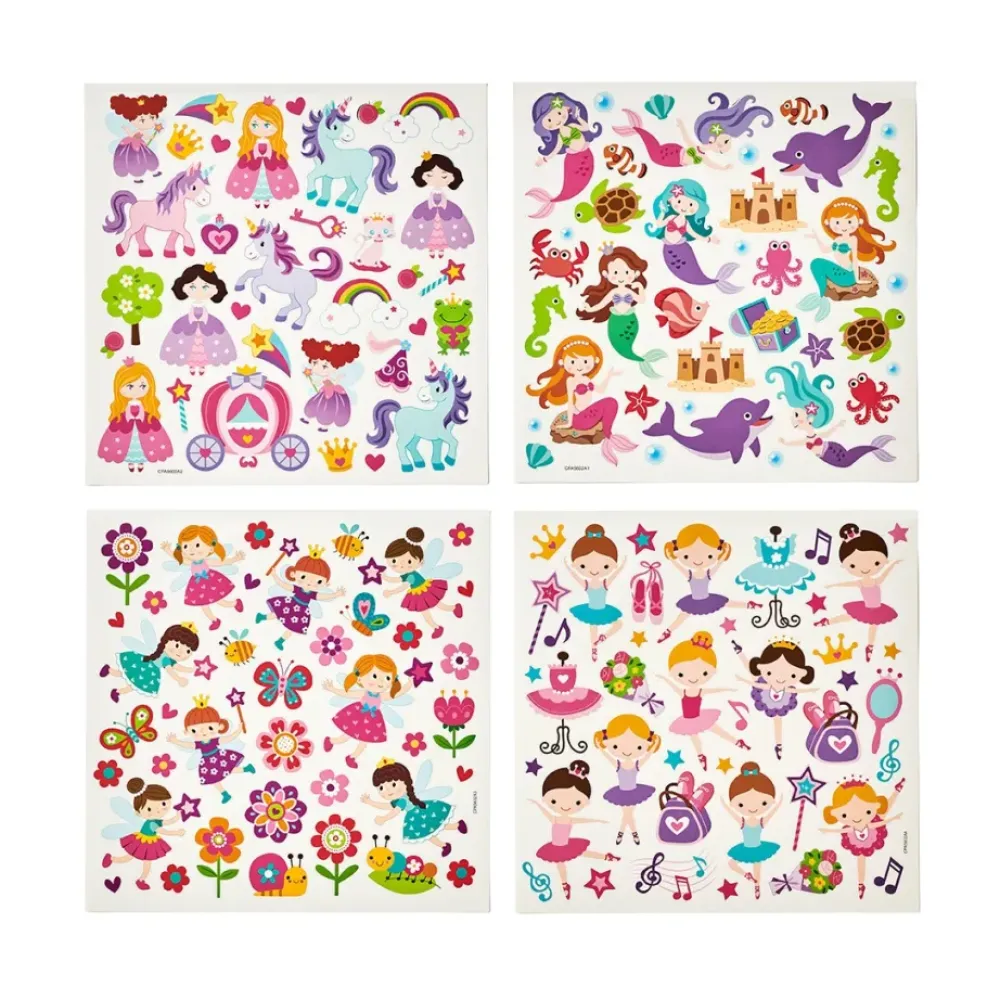 El Corte Inglés Juegos Educativos*Pegatinas Para Decorar Mundos Fantasticos El Corte Inglges