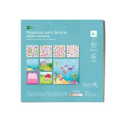 El Corte Inglés Juegos Educativos*Pegatinas Para Decorar Mundos Fantasticos El Corte Inglges