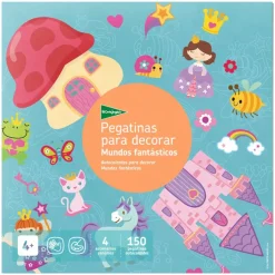 El Corte Inglés Juegos Educativos*Pegatinas Para Decorar Mundos Fantasticos El Corte Inglges
