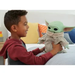 Mattel Electrónicos*Peluche De Grogu Abrazame Y Parpadeo De Star Wars