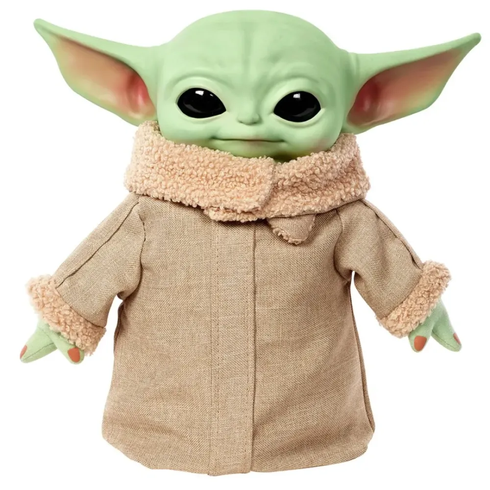 Mattel Electrónicos*Peluche De Grogu Abrazame Y Parpadeo De Star Wars