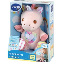 VTech Preescolar*Peluche El Unicornio Cantarin Para Bebe Baby