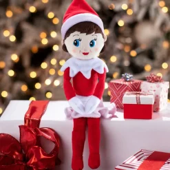 Cefa Toys Munecas Y Peluches*Peluche Elfo Nina "Plushee Pal" The Elf On The Self