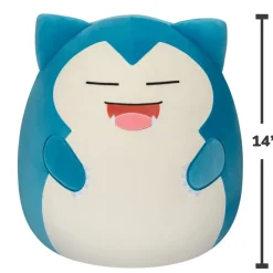 Squishmallows Munecas Y Peluches*Peluche Snorlax Pokemon Bizak