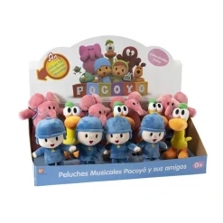 BANDAI Preescolar*Peluches Musicales Pocoyo Y Sus Amigos