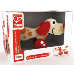 Hape Preescolar*Perrito Pepe Arrastre Juguete De Madera
