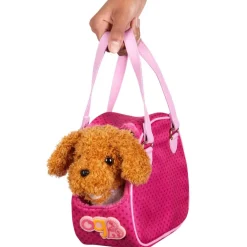 Our Generation Munecas Y Peluches*Perrito Poodle Con Bolso Y Accesorios