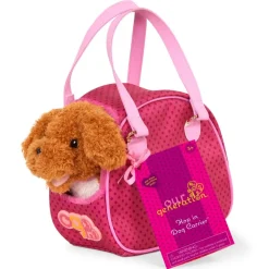 Our Generation Munecas Y Peluches*Perrito Poodle Con Bolso Y Accesorios