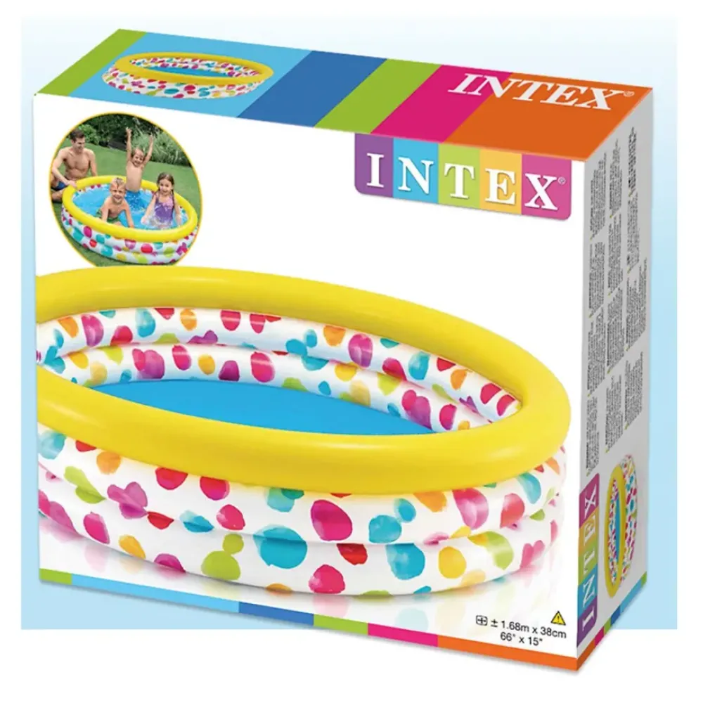 Colorbaby Juguetes Al Aire Libre*Piscina 3 Aros Multicolor