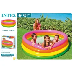 Colorbaby Juguetes Al Aire Libre*Piscina 4 Aros Sunset