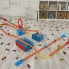 Hot Wheels Coches, Circuitos Y Radiocontrol*Pista Para Coches De Juguete Surtidos Track Builder Choque De Hielo
