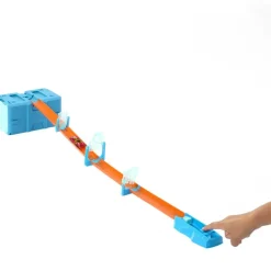 Hot Wheels Coches, Circuitos Y Radiocontrol*Pista Para Coches De Juguete Surtidos Track Builder Choque De Hielo