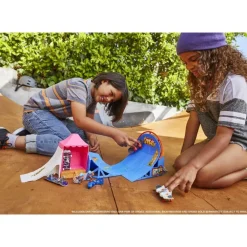 Hot Wheels Coches, Circuitos Y Radiocontrol*Pista Parque Atracciones Skate