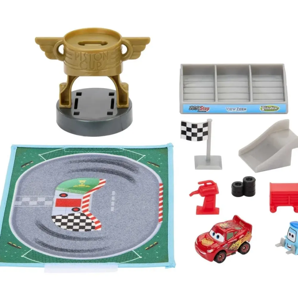 Mattel Coches, Circuitos Y Radiocontrol*Pista Portatil Coches De Juguete Cars