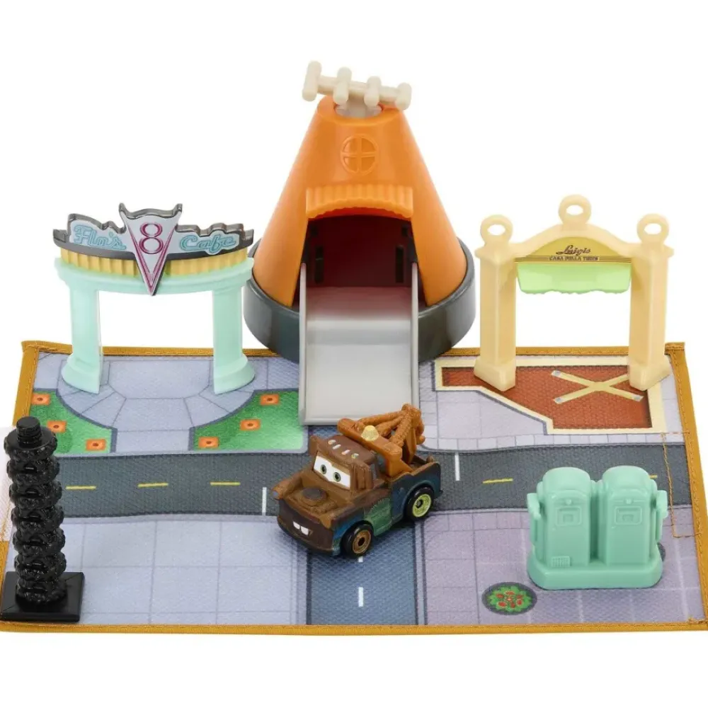 Mattel Coches, Circuitos Y Radiocontrol*Pista Portatil Coches De Juguete Cars